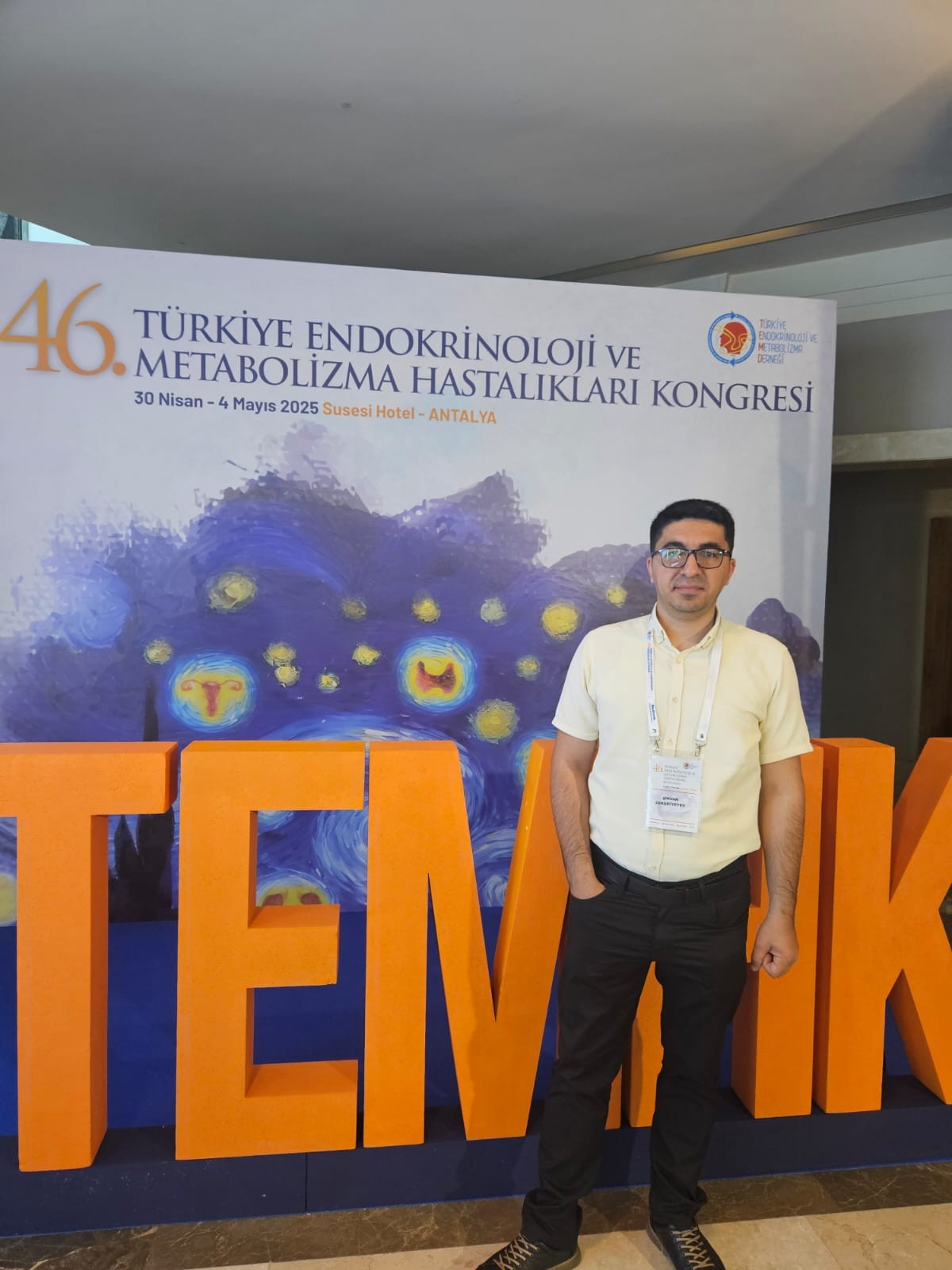 Dr. Şirvan Zəkəriyəyev — Türk Endokrinoloji və Metabolizma Konqresi, Antalya 2025