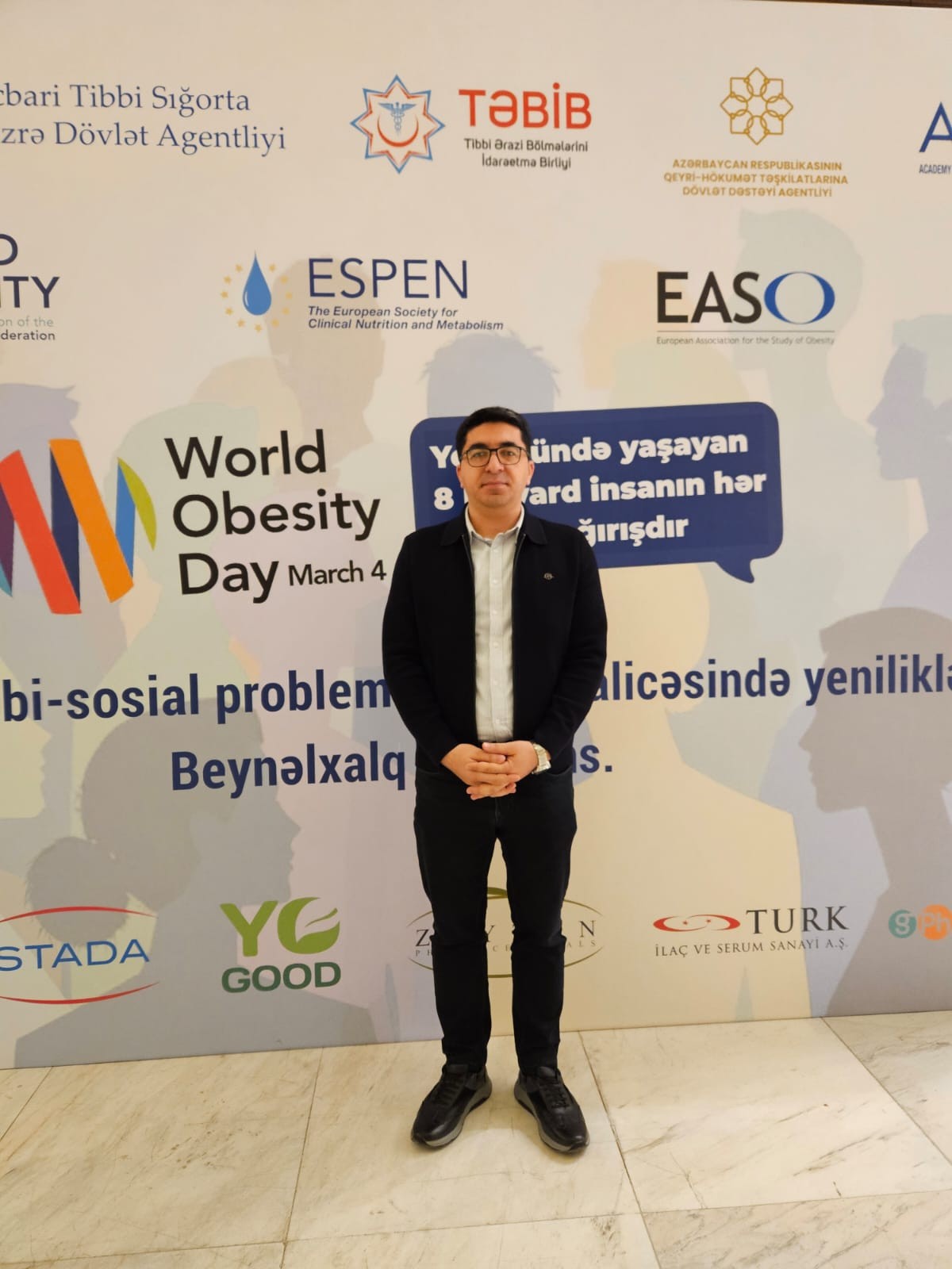 Dr. Şirvan Zəkəriyəyev — Dünya Piylənmə Günü konfransında
